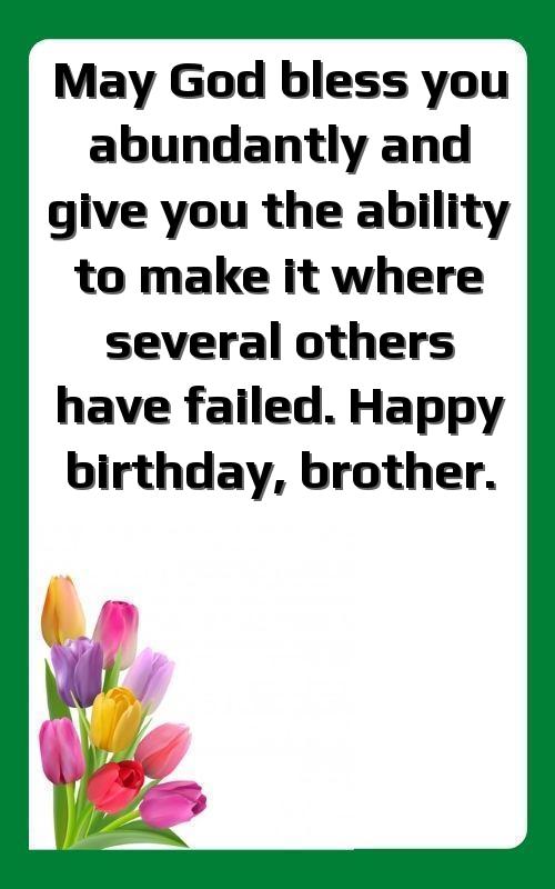 bhai k liye birthday wishes